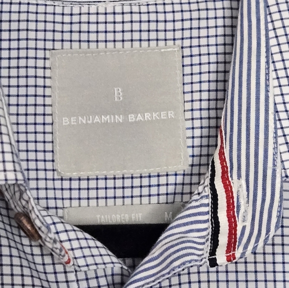 MENS BENJAMIN BARKER  Dress Shirt - Picture 4 of 4